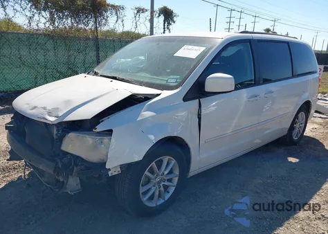 2013 Dodge Grand Caravan Sxt из США, поврежденный, VIN 2C4RDGCGXDR680613